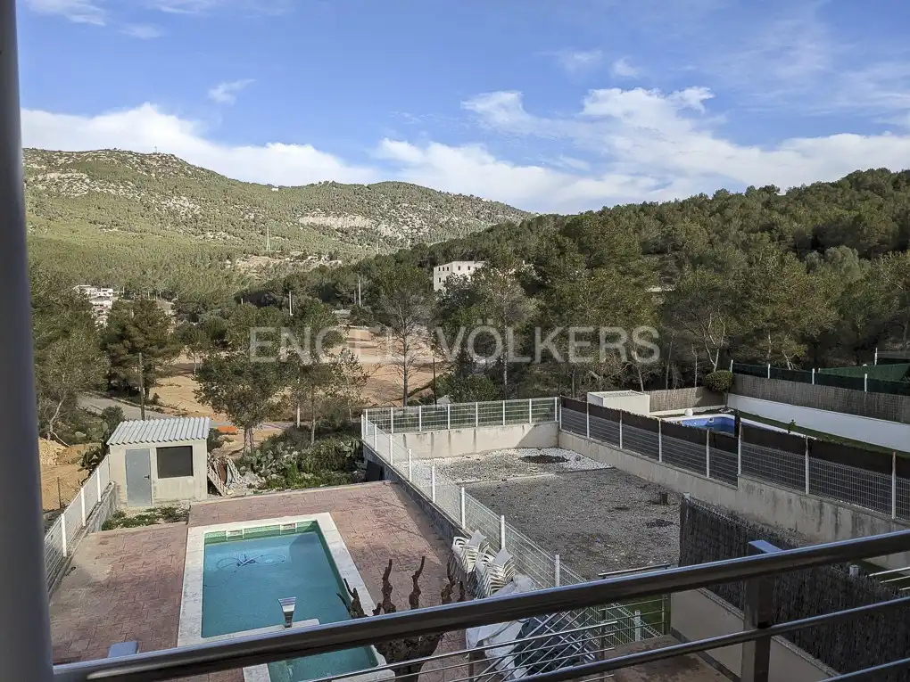 Swimming pool of Detached homes for sale in Canyelles  with Heating, Private garden and Terrace