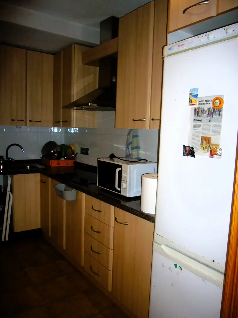 Cocina de Casa adosada en venta en Benicasim / Benicàssim con Terraza, Amueblado y Balcón