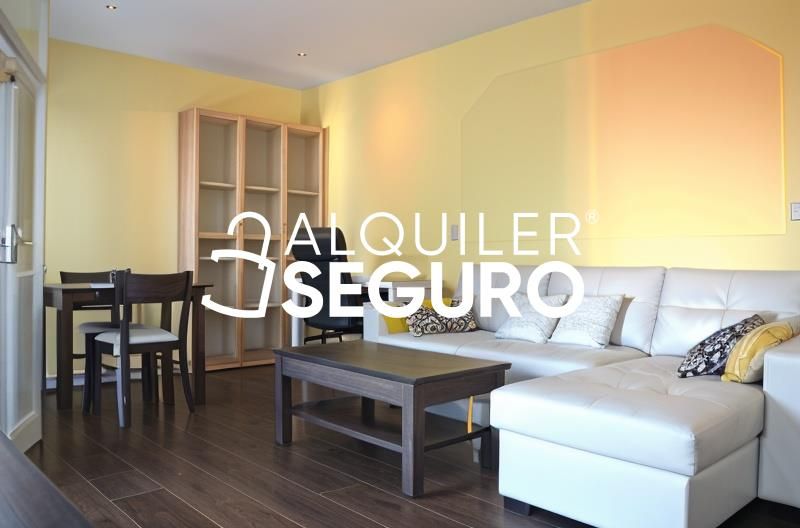 Living room of Flat to rent in  Madrid Capital  with Air Conditioner, Heating and Terrace
