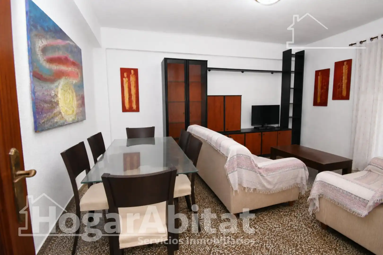 Sala de estar de Piso en venta en Valencia con Aire acondicionado, Calefacción y Terraza