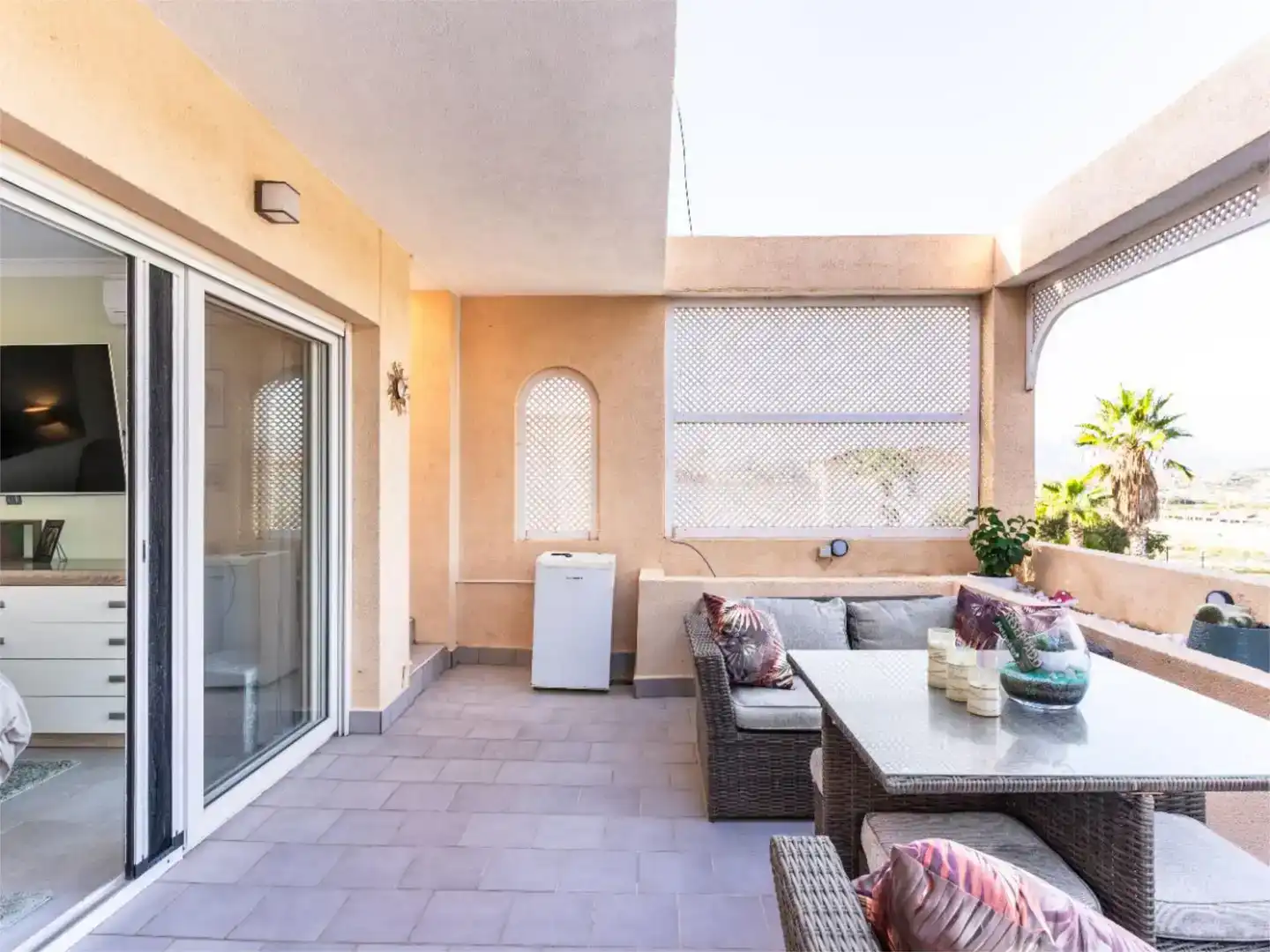 Terraza de Piso en venta en Garrucha con Aire acondicionado, Jardín privado y Trastero