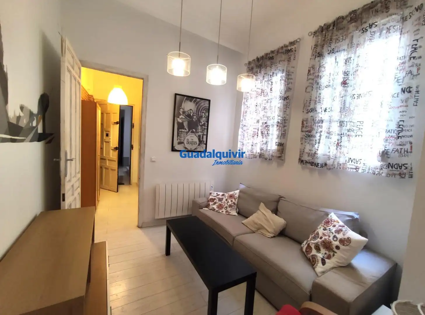 Living room of Apartments for rent in Sevilla  with Air Conditioner, Heating and Storage room