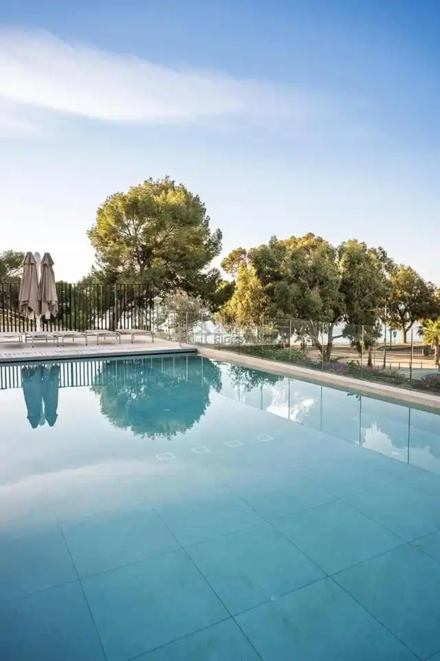 Schwimmbecken von Wohnungen zum Verkauf in Villajoyosa / La Vila Joiosa mit Klimaanlage, Terrasse und Gemeinschaftspool