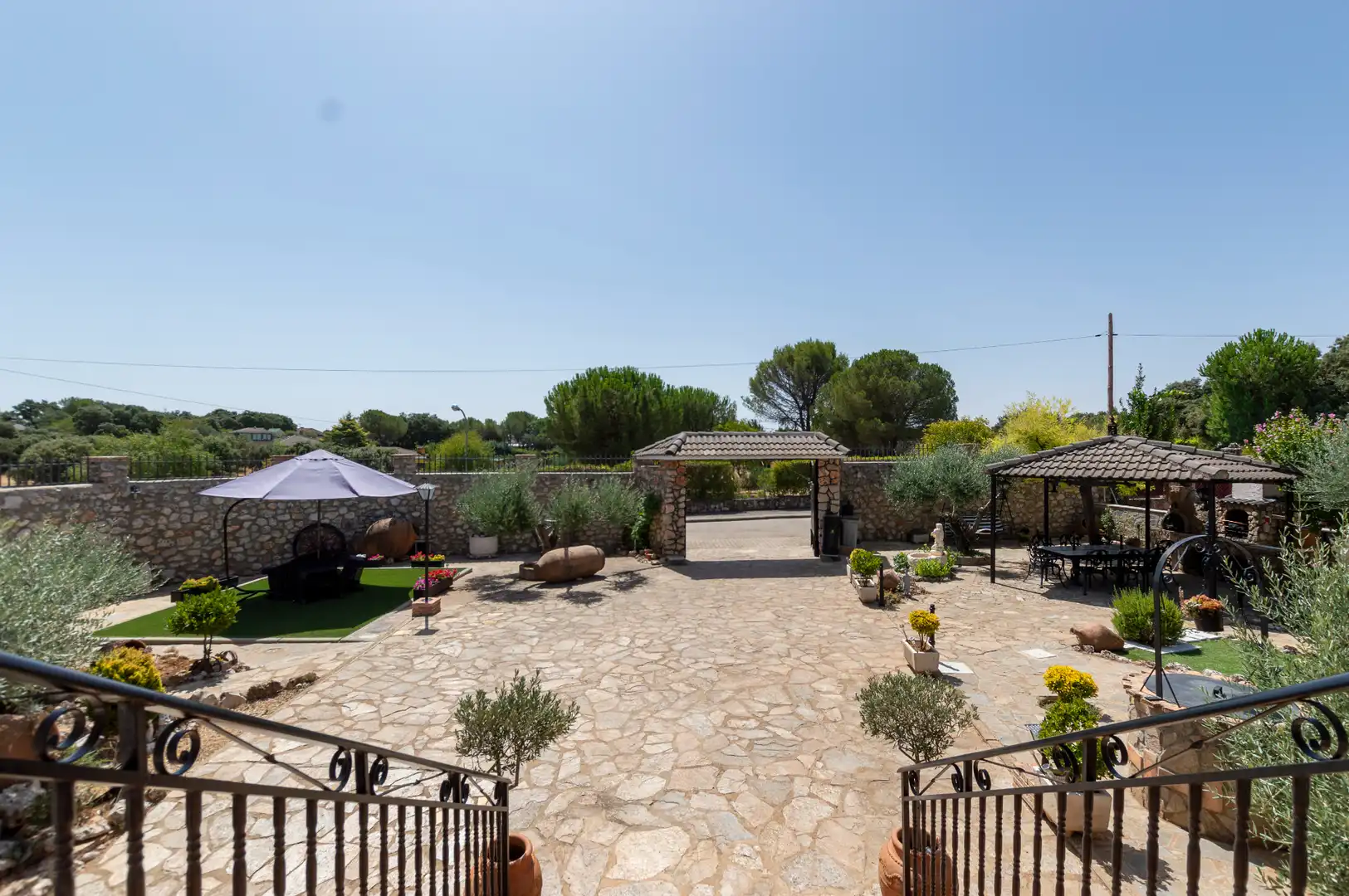Terraza de Casa o chalet en venta en Hontoba con Calefacción, Jardín privado y Terraza