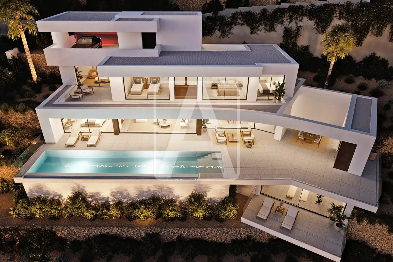 Exterior view of Houses for sale in Benissa  with Air Conditioner, Heating and Private garden