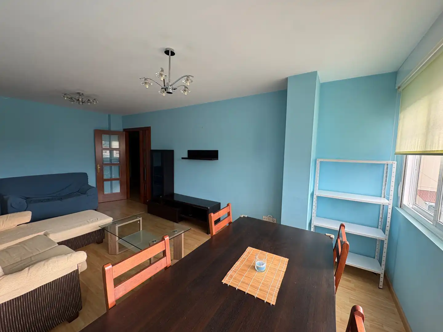 Dining room of Flat for rent in Narón  with Heating, Storage room and Furnished
