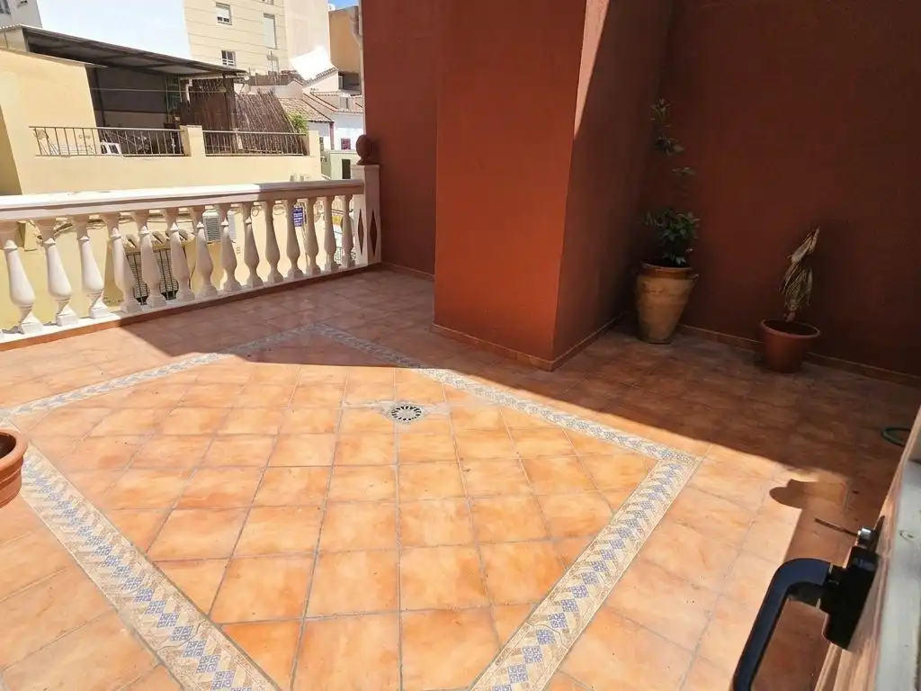 Terrassa de Casa adosada en venda en Málaga Capital amb Aire condicionat i Terrassa
