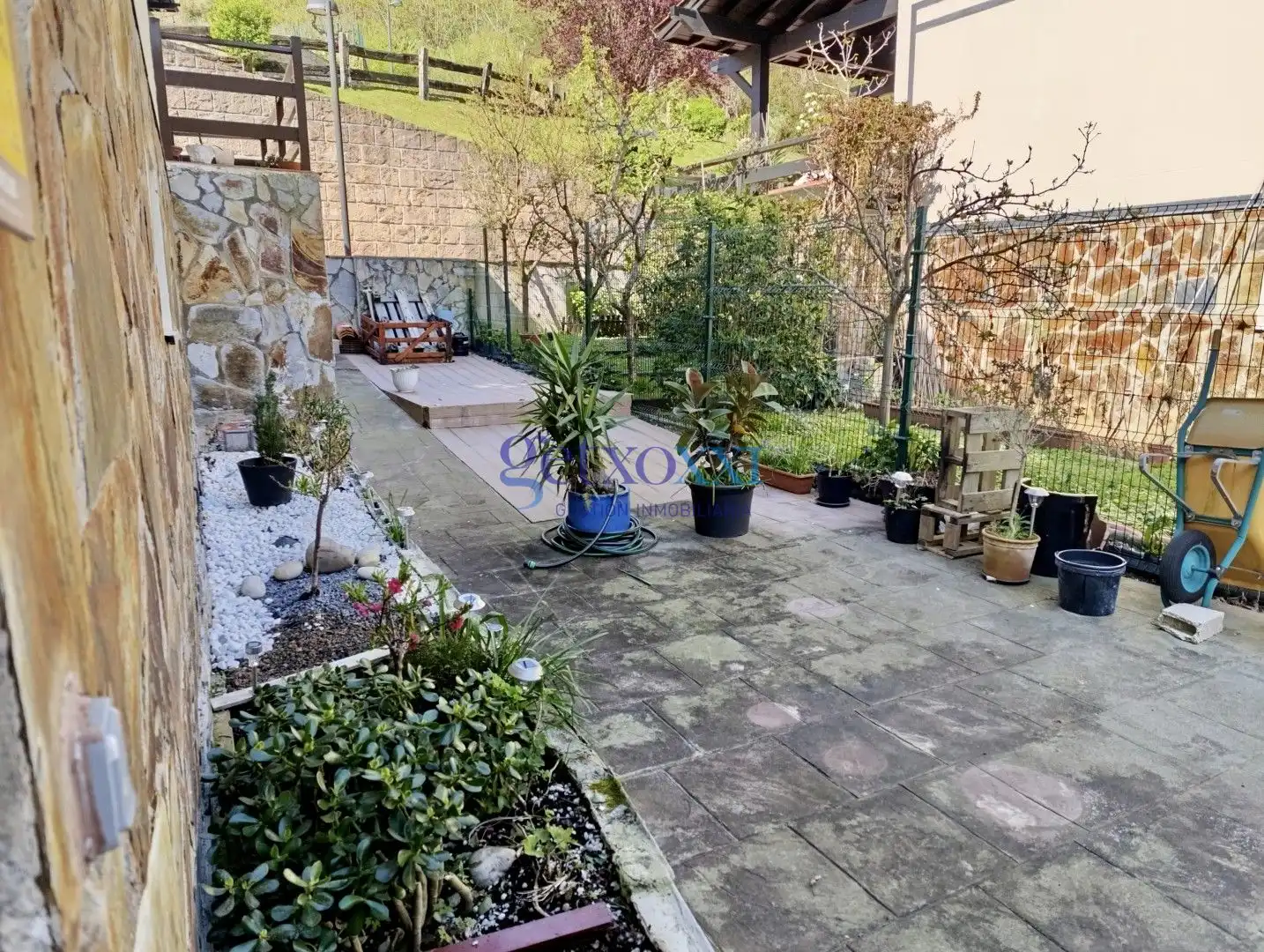 Jardí de Casa adosada en venda en Plentzia amb Calefacció, Jardí privat i Terrassa