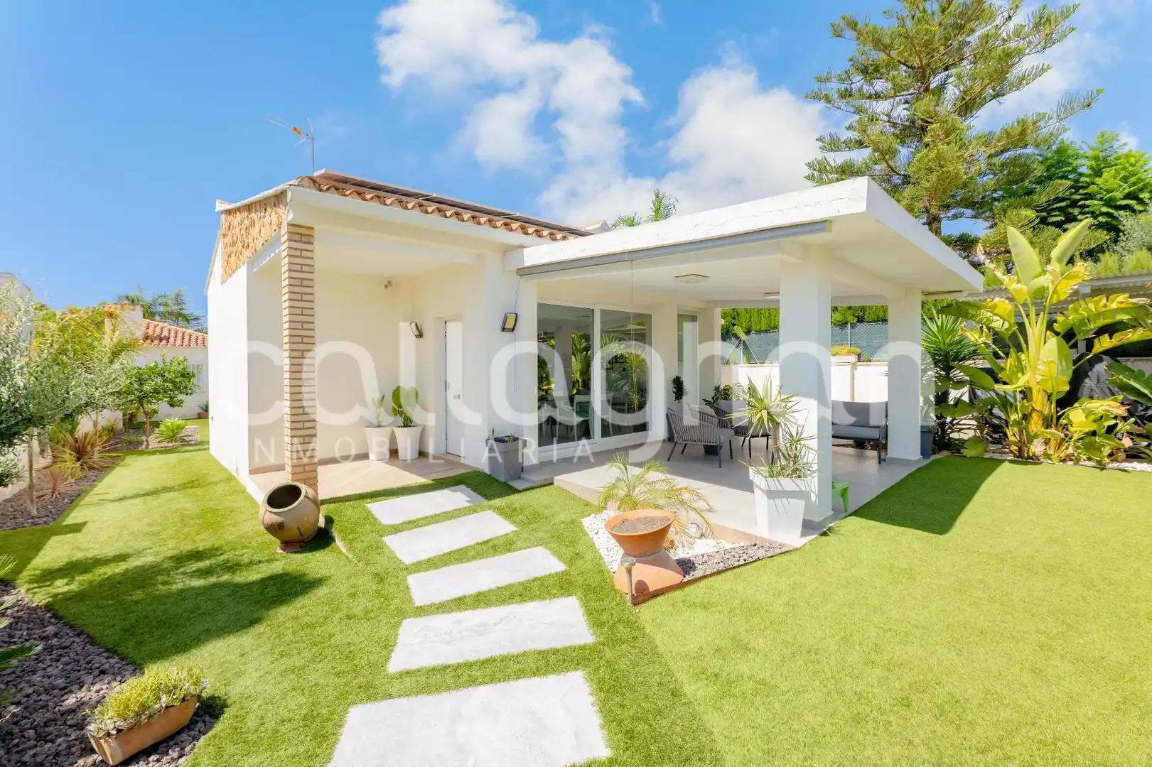 Jardín de Casa o chalet en venta en L'Eliana con Aire acondicionado, Calefacción y Piscina