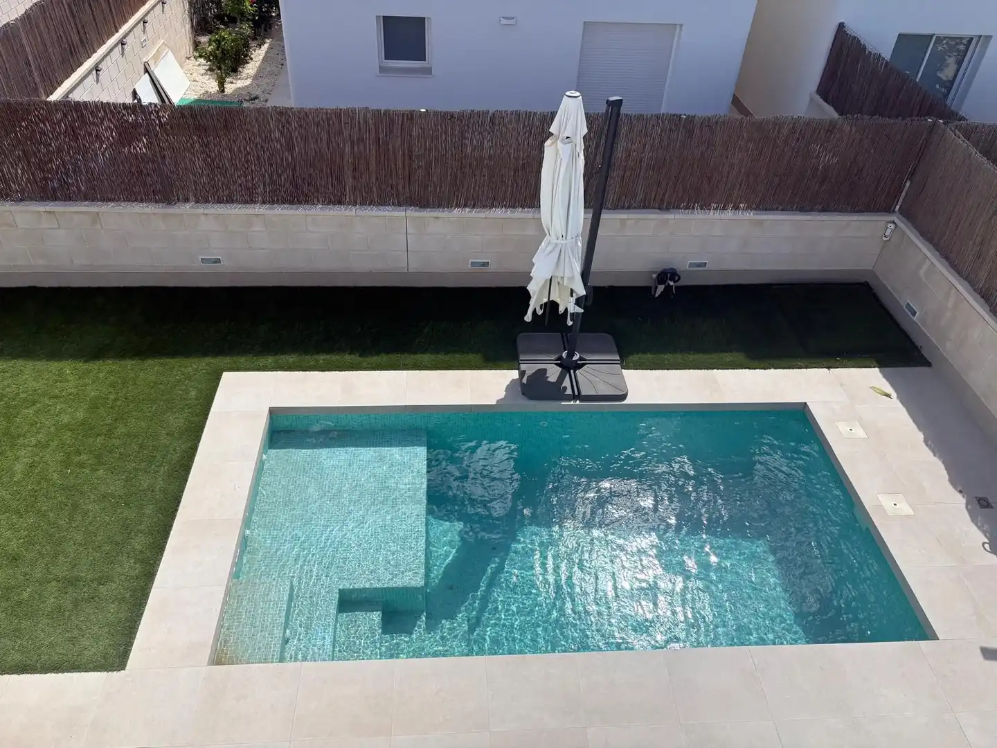 Piscina de Casa o chalet en venta en Pilar de la Horadada con Aire acondicionado, Calefacción y Jardín privado