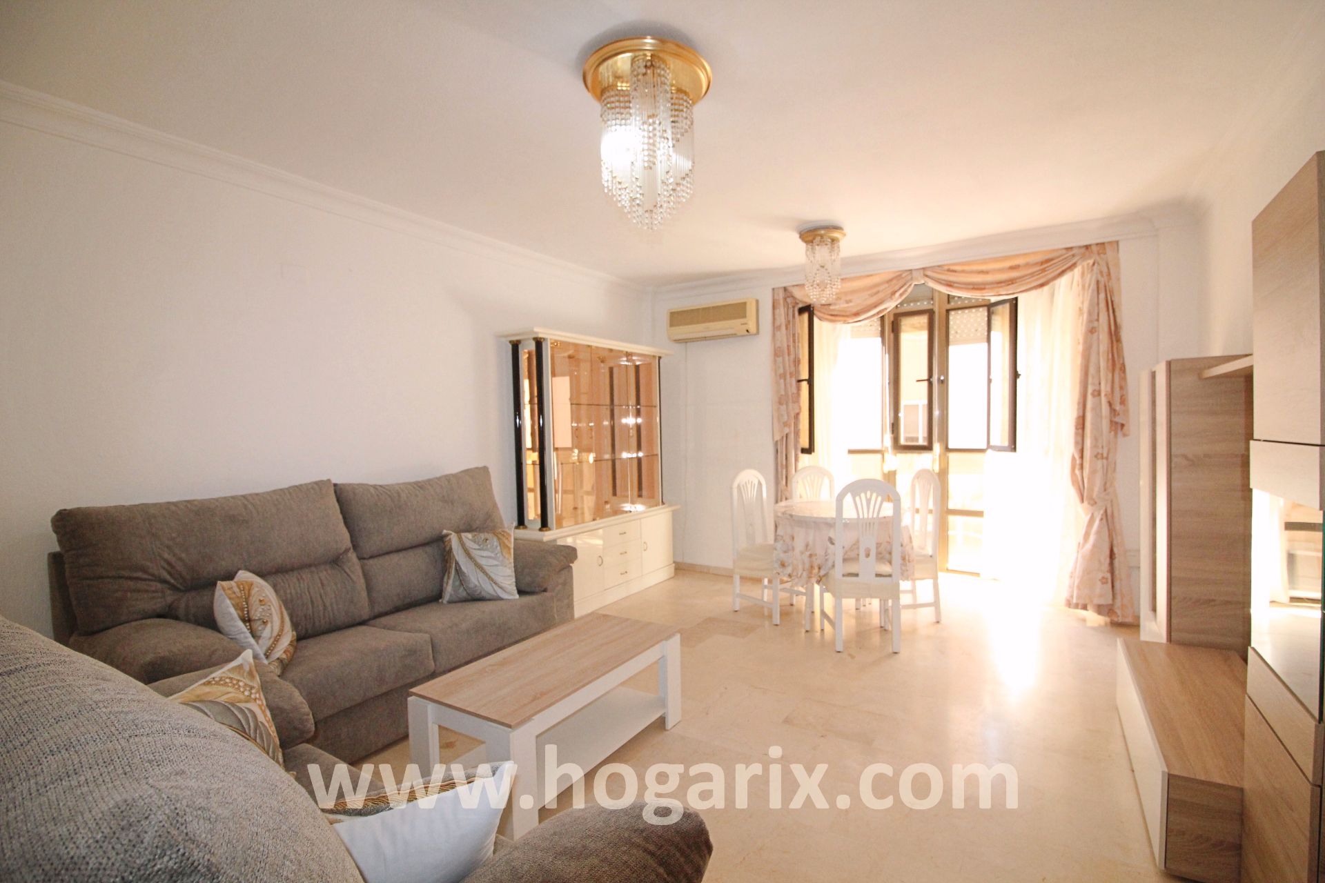 Living room of Flat for sale in  Huelva Capital  with Furnished