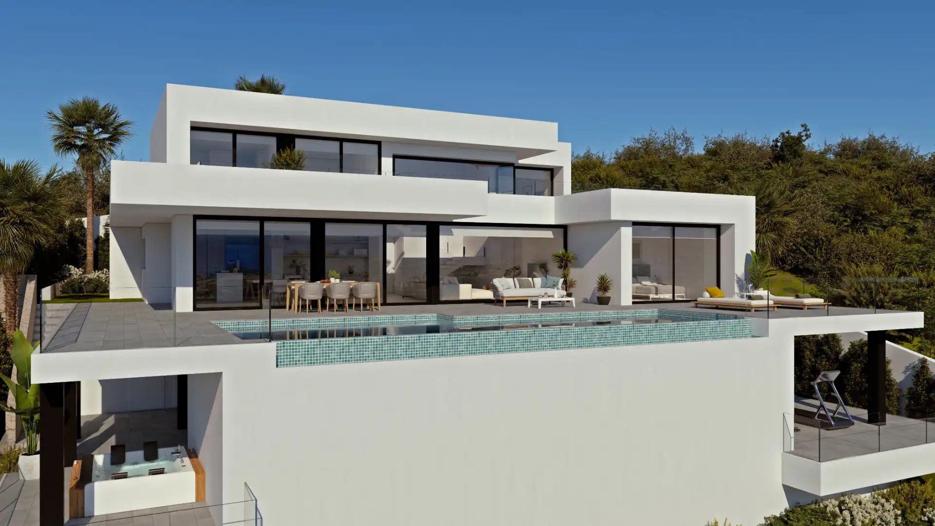 Neubau-Villa mit Pool zum Verkauf in Cumbre del Sol, imagen 2