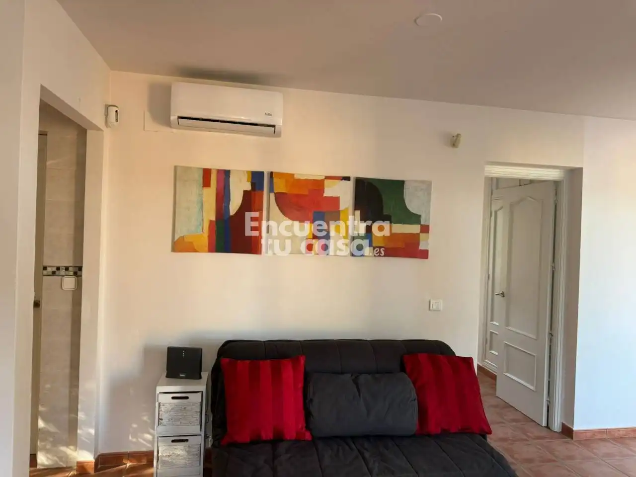 Sala de estar de Casa adosada de alquiler en Altea con Aire acondicionado, Calefacción y Jardín privado