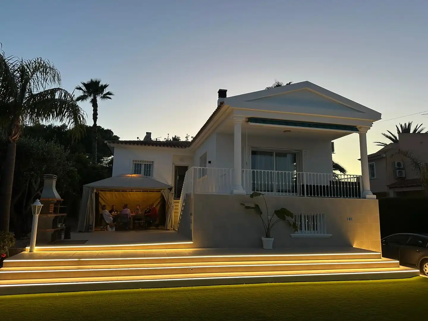 Vista exterior de Casa o chalet de alquiler en Calpe / Calp con Aire acondicionado, Calefacción y Terraza