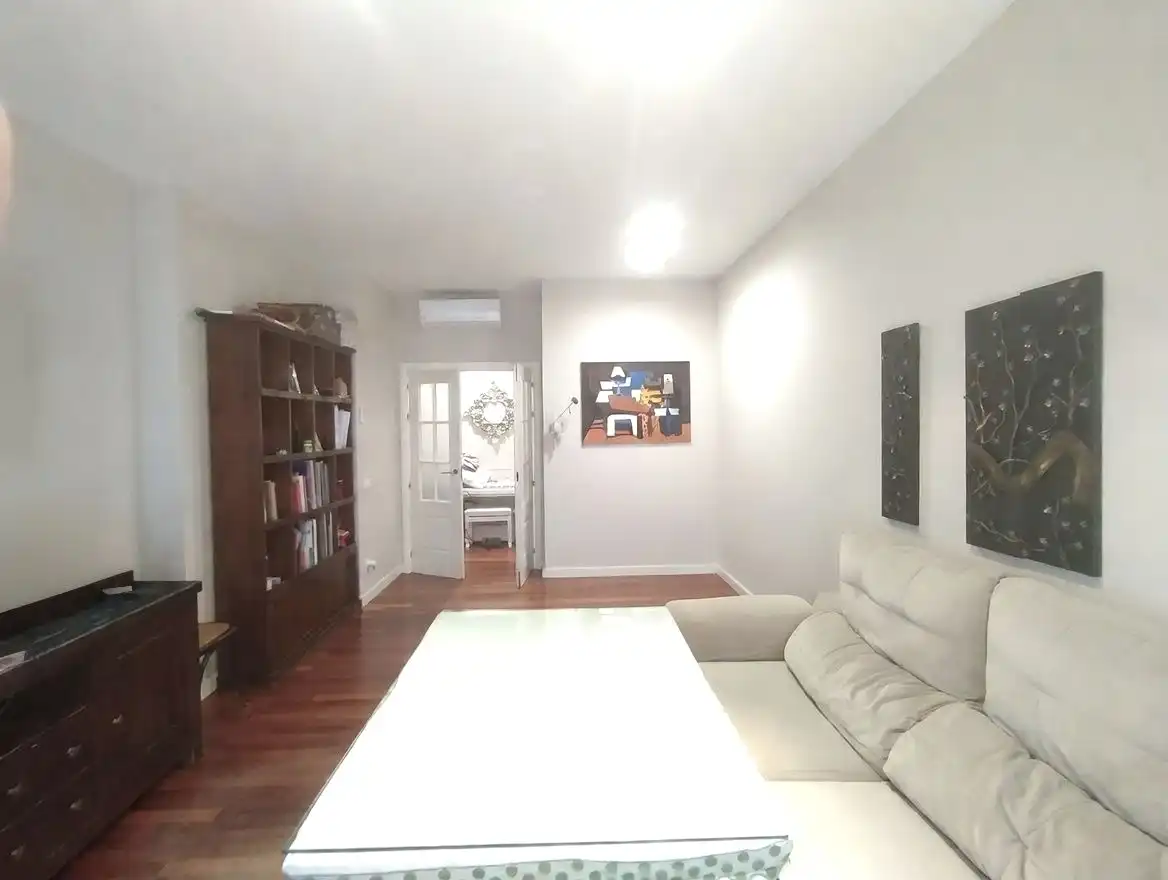 Living room of Flat for sale in Zafra  with Air Conditioner, Heating and Parquet flooring