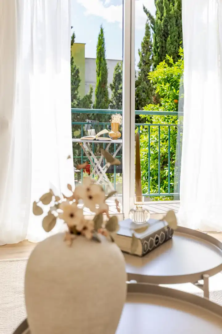 Terraza de Piso en venta en Valencia con Jardín privado, Parquet y Balcón