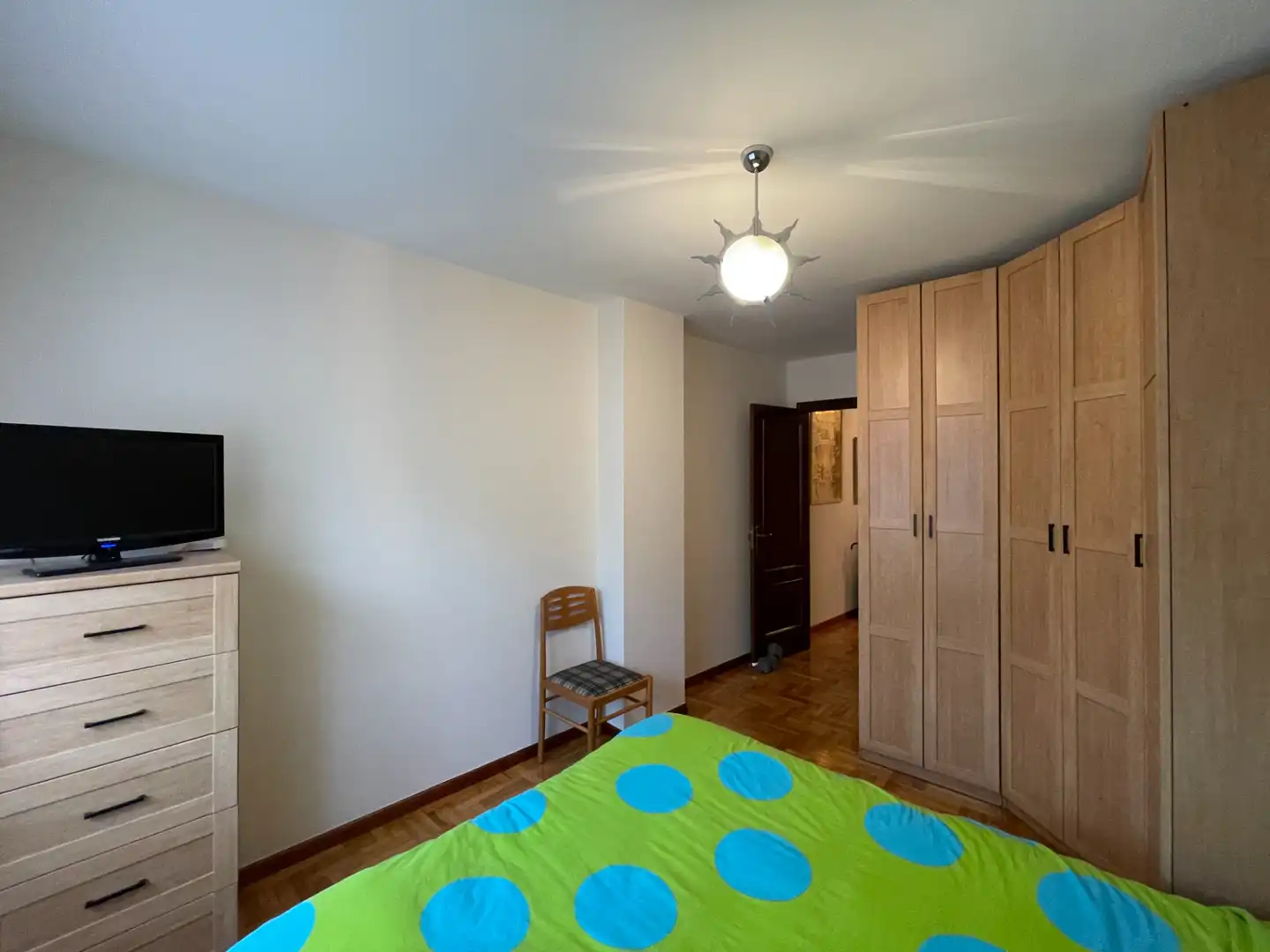 Bedroom of Apartments for sale in Gijón   with Heating, Parquet flooring and Storage room