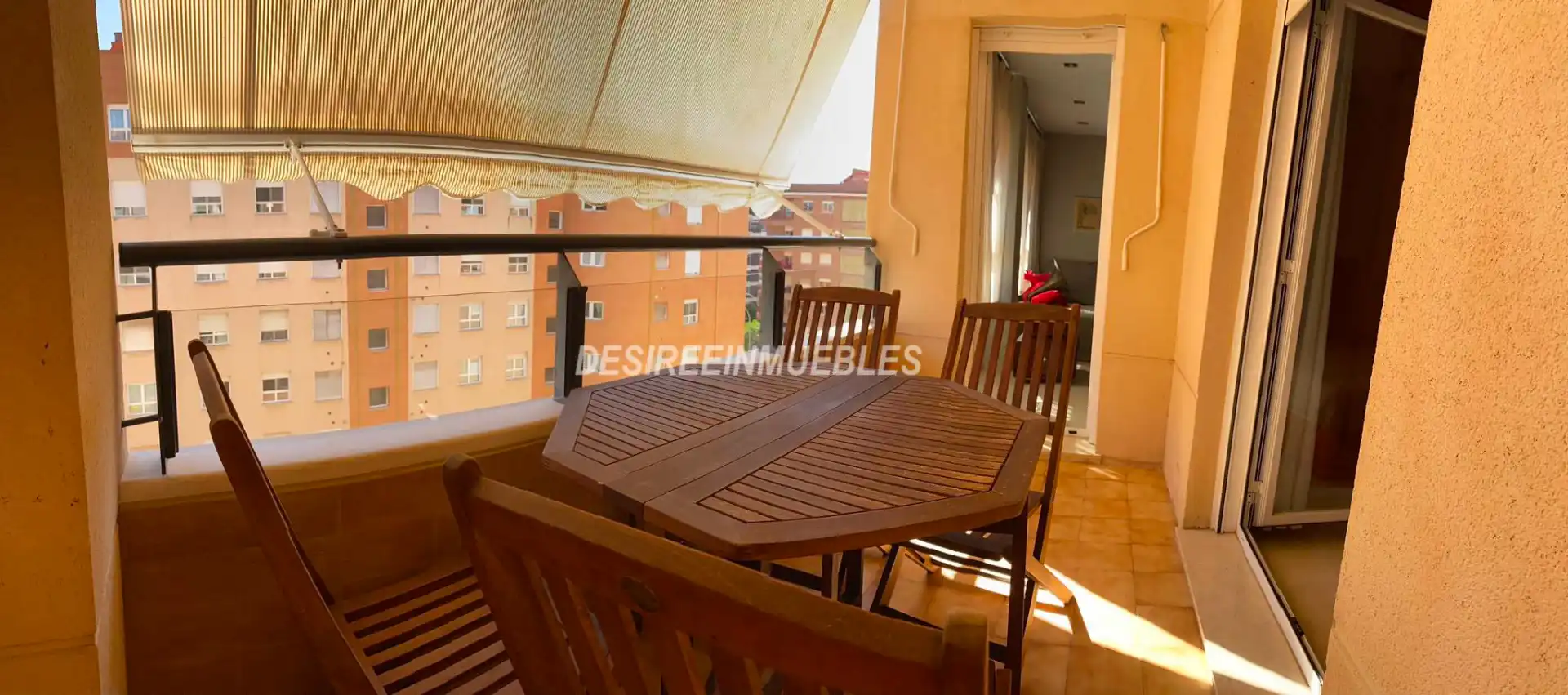 Terrace of Flat for rent in Valencia  with Air Conditioner, Heating and Terrace