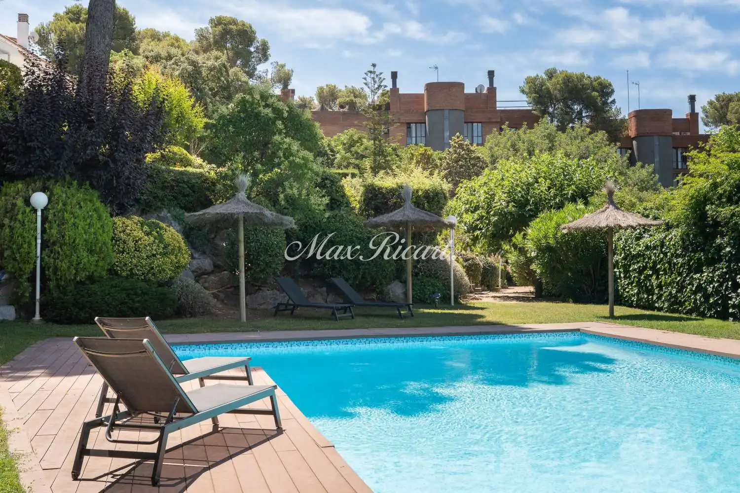 Garden of Houses for rent in Sant Just Desvern  with Air Conditioner, Heating and Terrace
