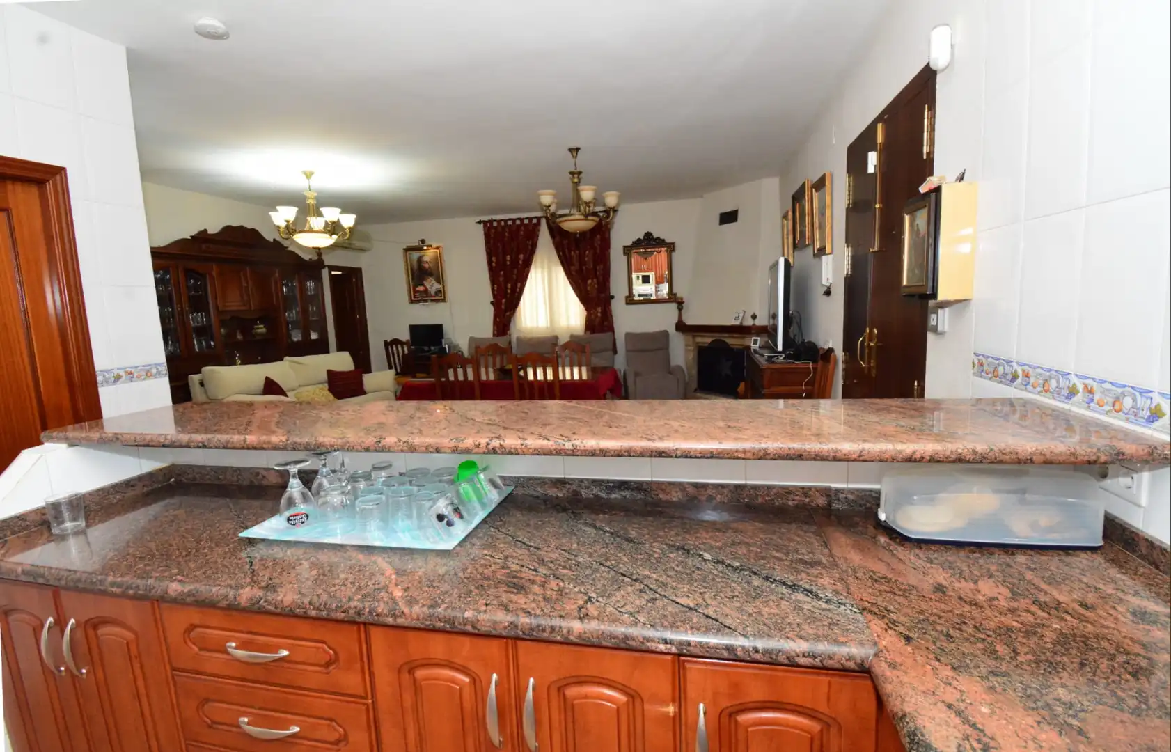 Kitchen of Country homes for sale in Lucena  with Air Conditioner, Private garden and Swimming Pool