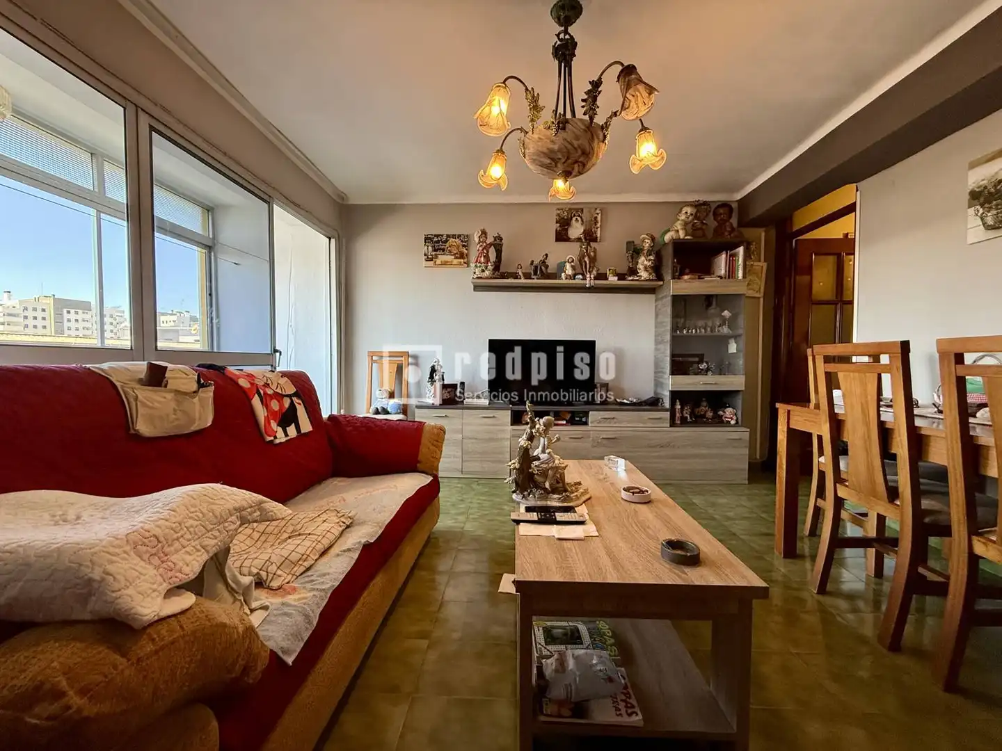 Sala de estar de Piso en venta en Málaga con Terraza