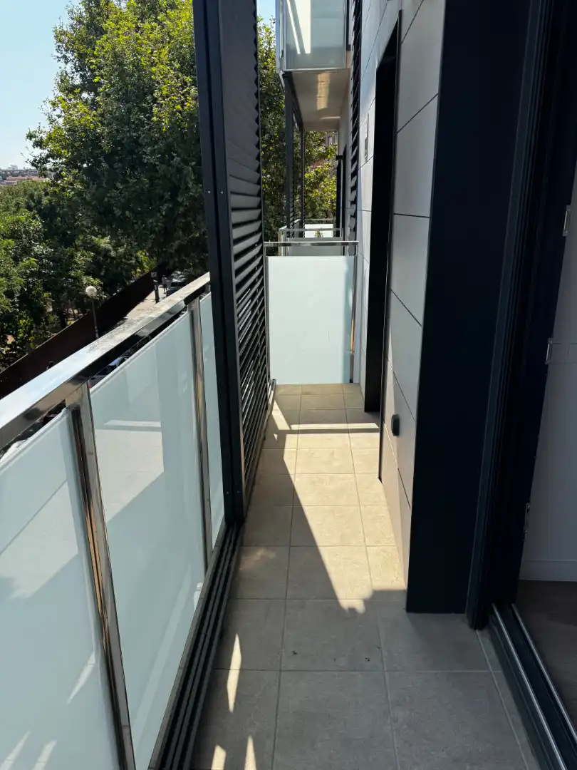 Balcony of Flat for rent in Mollet del Vallès  with Air Conditioner, Heating and Parquet flooring