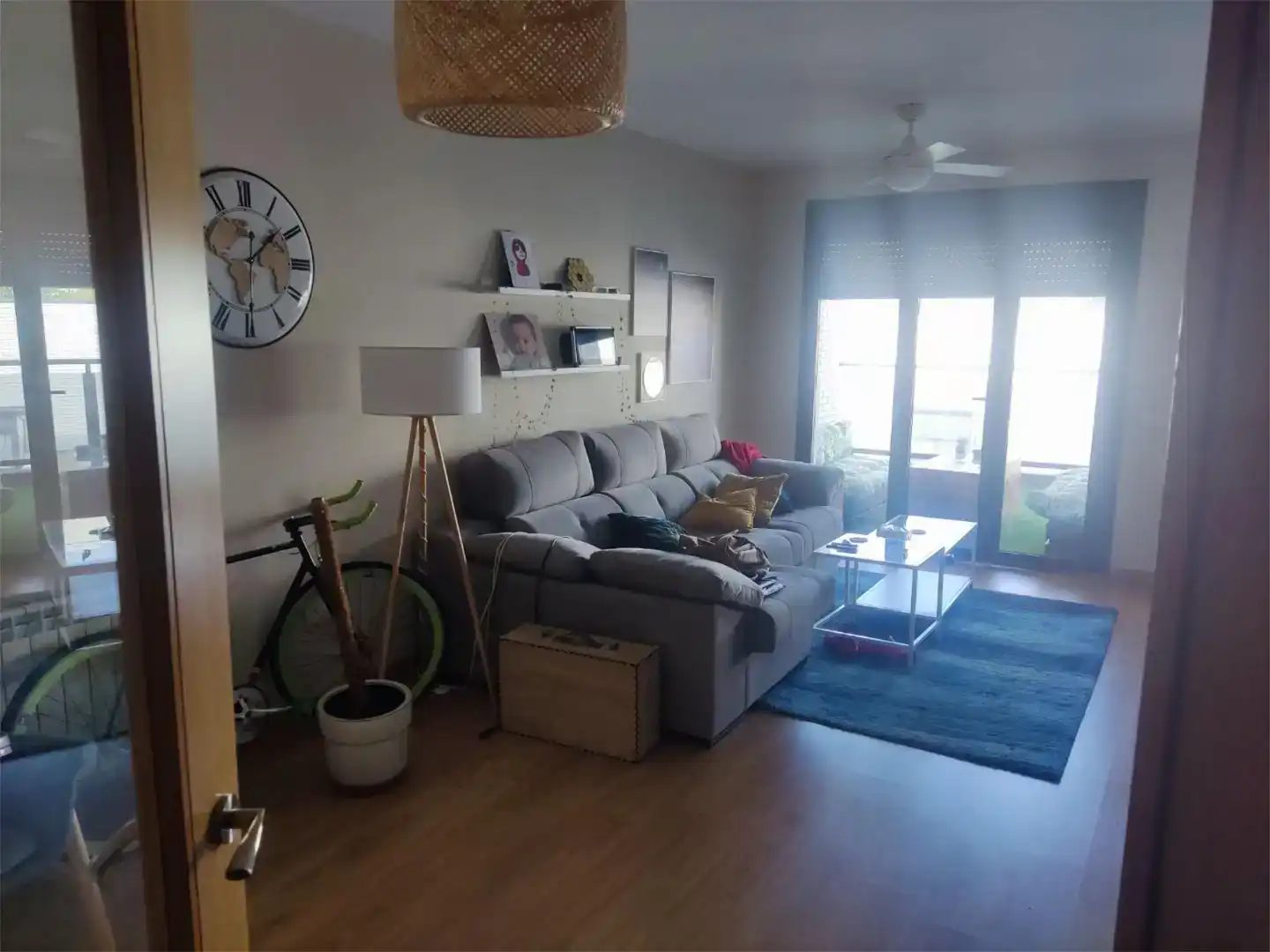 Wohnzimmer von Wohnung zum Verkauf in Cáceres Capital mit Klimaanlage und Schwimmbad