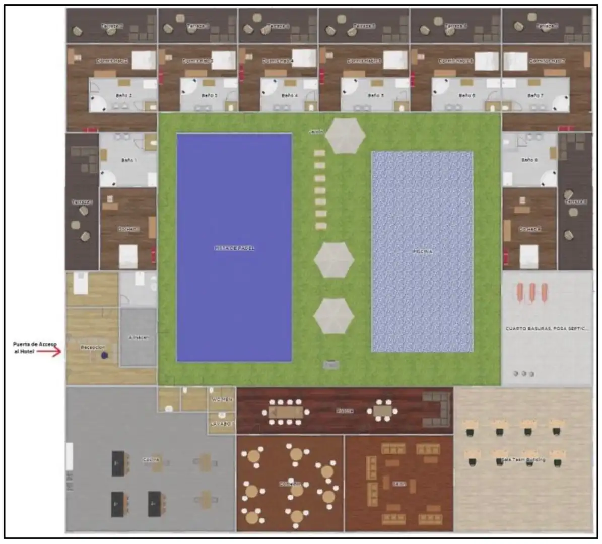 Jardín de Terreno en venta en Coca