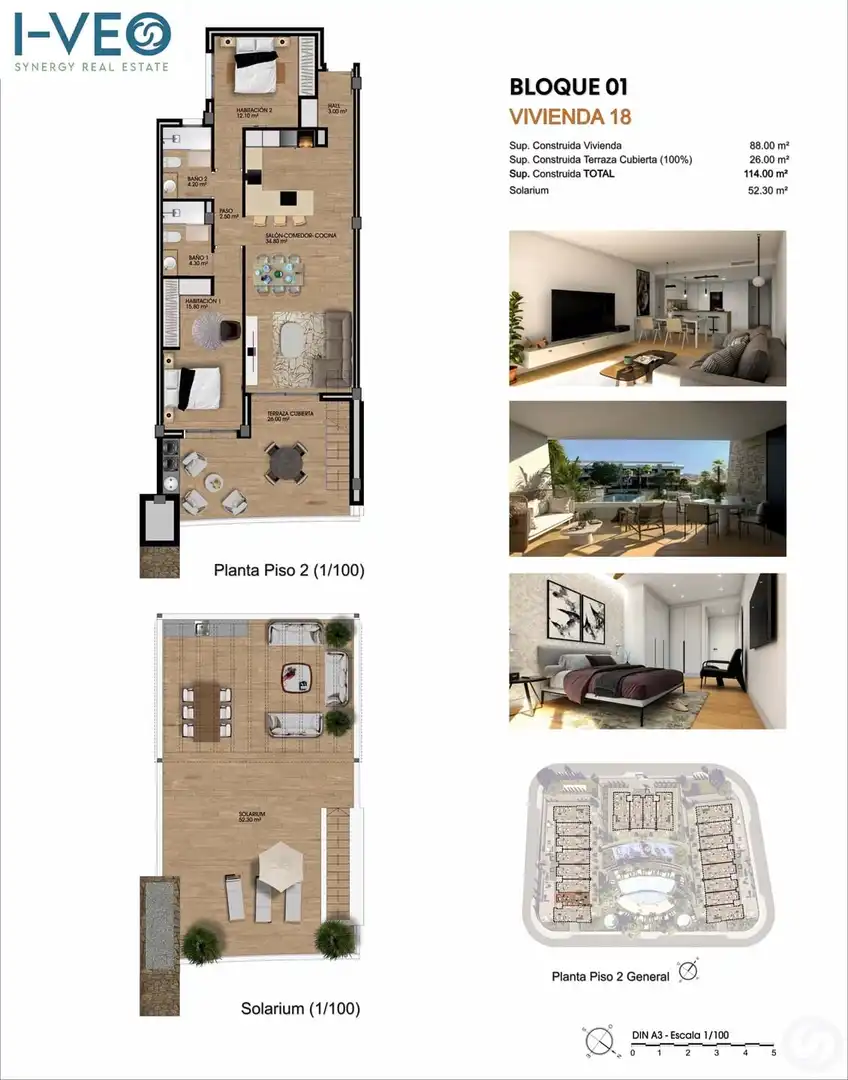 Attique avec terrasse à vendre à Monforte del Cid, imagen 9