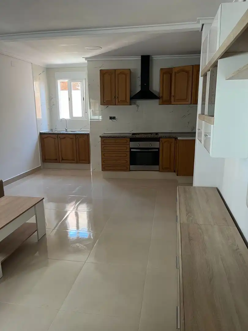Cocina de Piso en venta en Burriana / Borriana con Jardín privado