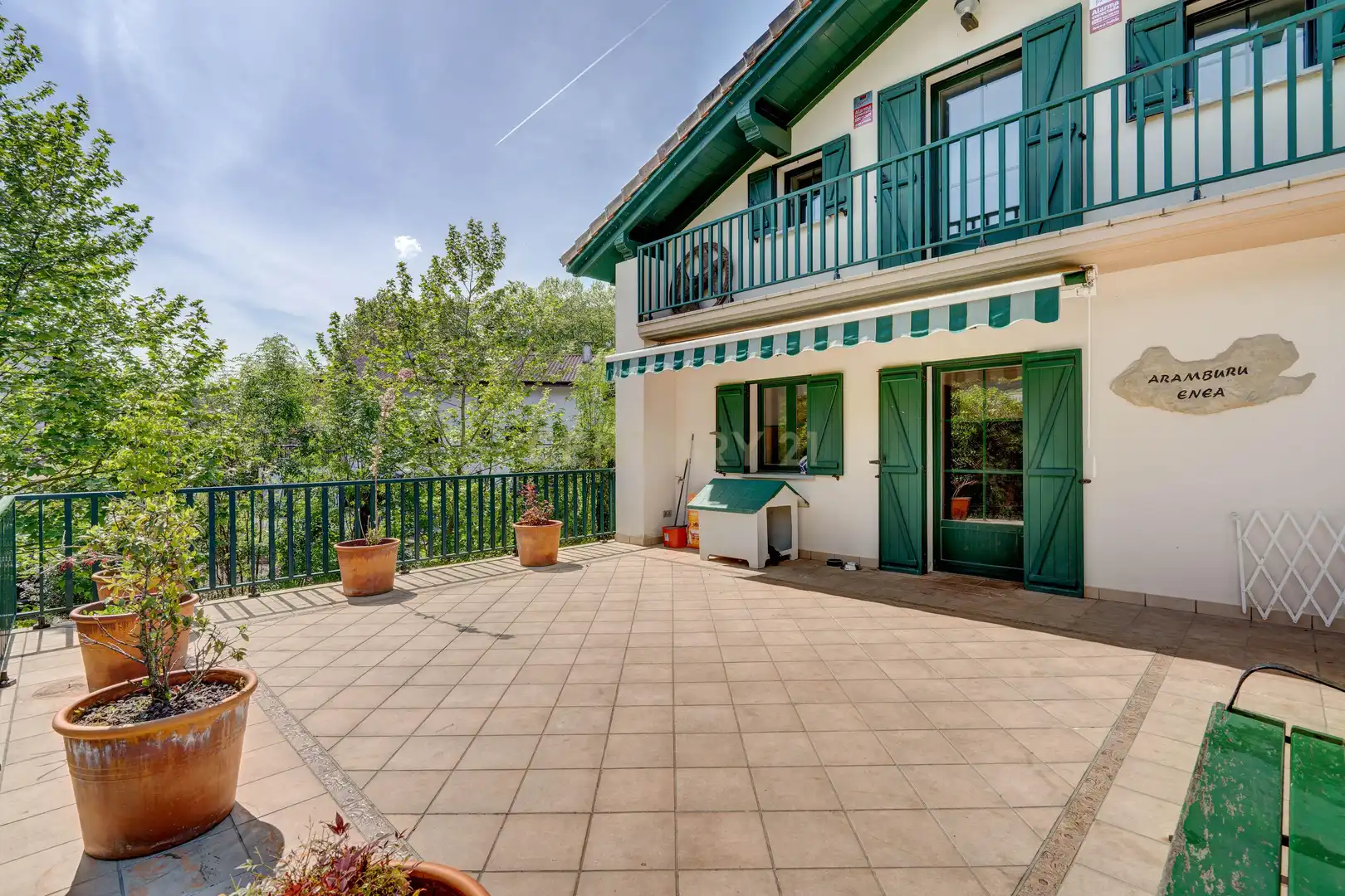 Terraza de Casa o chalet en venta en Irun  con Jardín privado