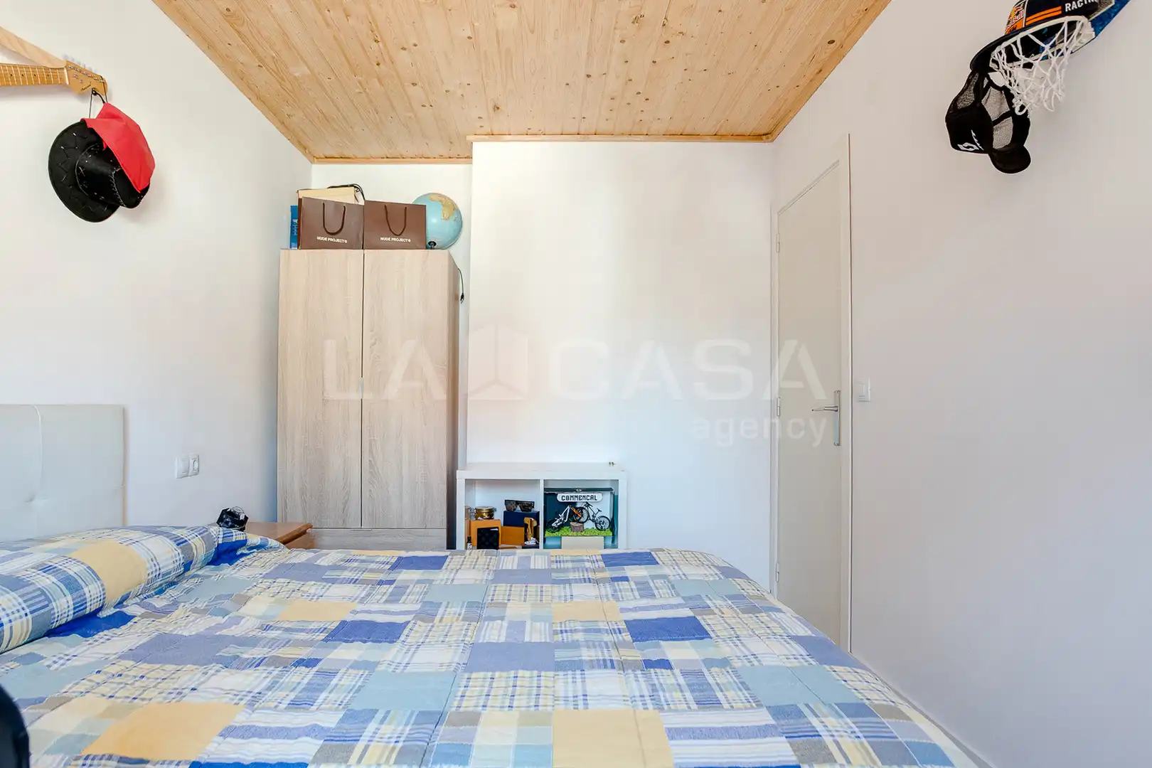 Schlafzimmer von Einfamilien-Reihenhaus zum Verkauf in Les Franqueses del Vallès mit Klimaanlage, Heizung und Parkett