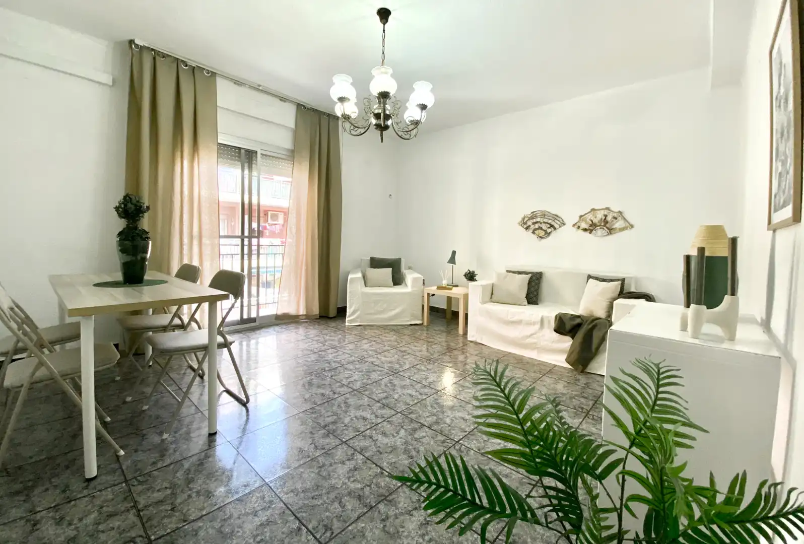 Living room of Flat for sale in Massamagrell  with Air Conditioner and Balcony