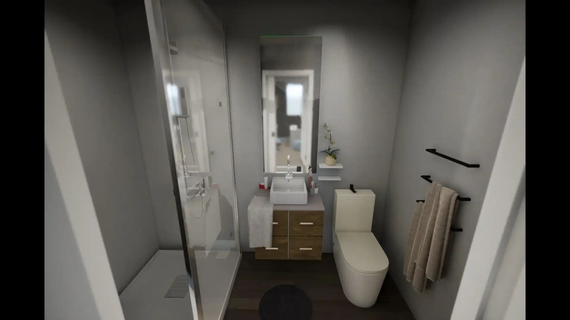 Baño de Casa o chalet en venta en Garriguella con Aire acondicionado, Calefacción y Jardín privado