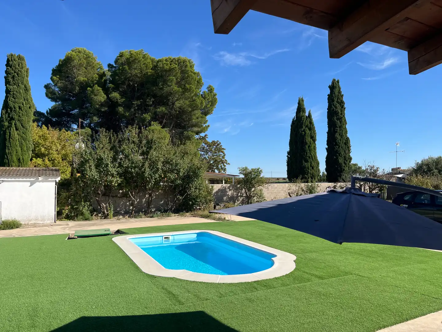 Piscina de Casa o chalet en venta en Osera de Ebro con Jardín privado, Terraza y Trastero