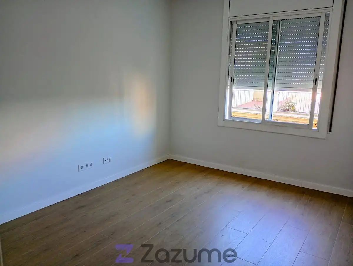 Schlafzimmer von Wohnung zur Miete in Barcelona mit Klimaanlage, Heizung und Parkett