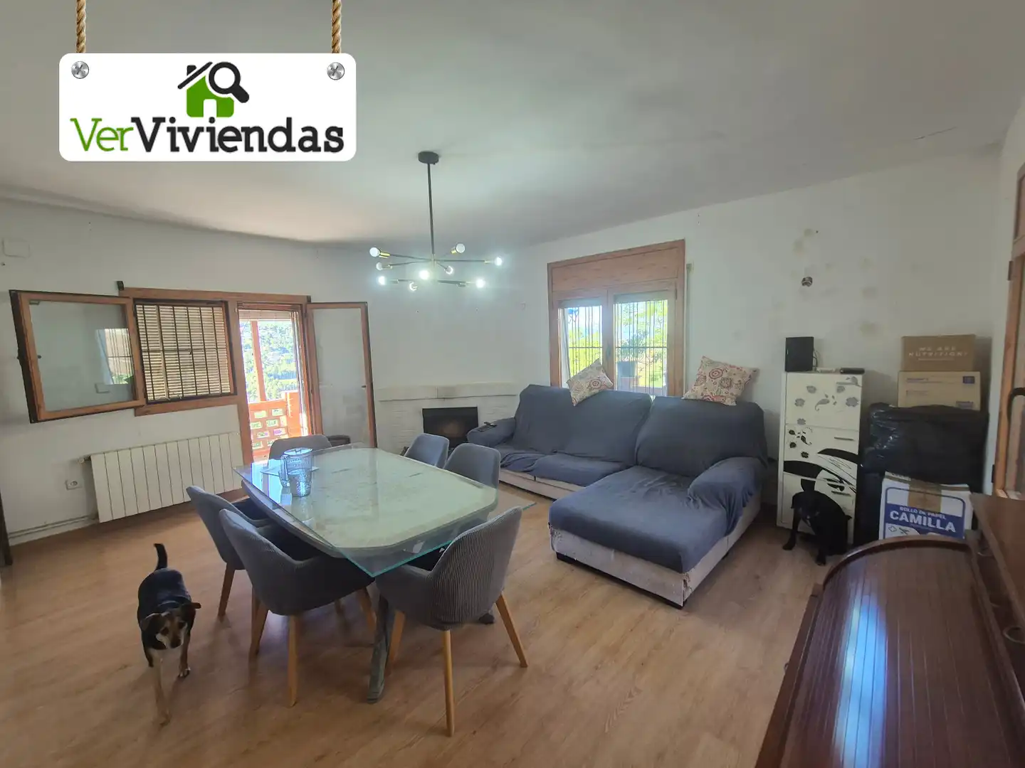 Vista exterior de Casa o xalet en venda en Corbera de Llobregat amb Calefacció, Jardí privat i Parquet
