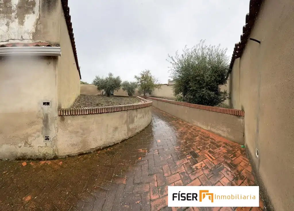 Vista exterior de Casa o chalet en venta en Los Santos de Maimona con Calefacción y Jardín privado