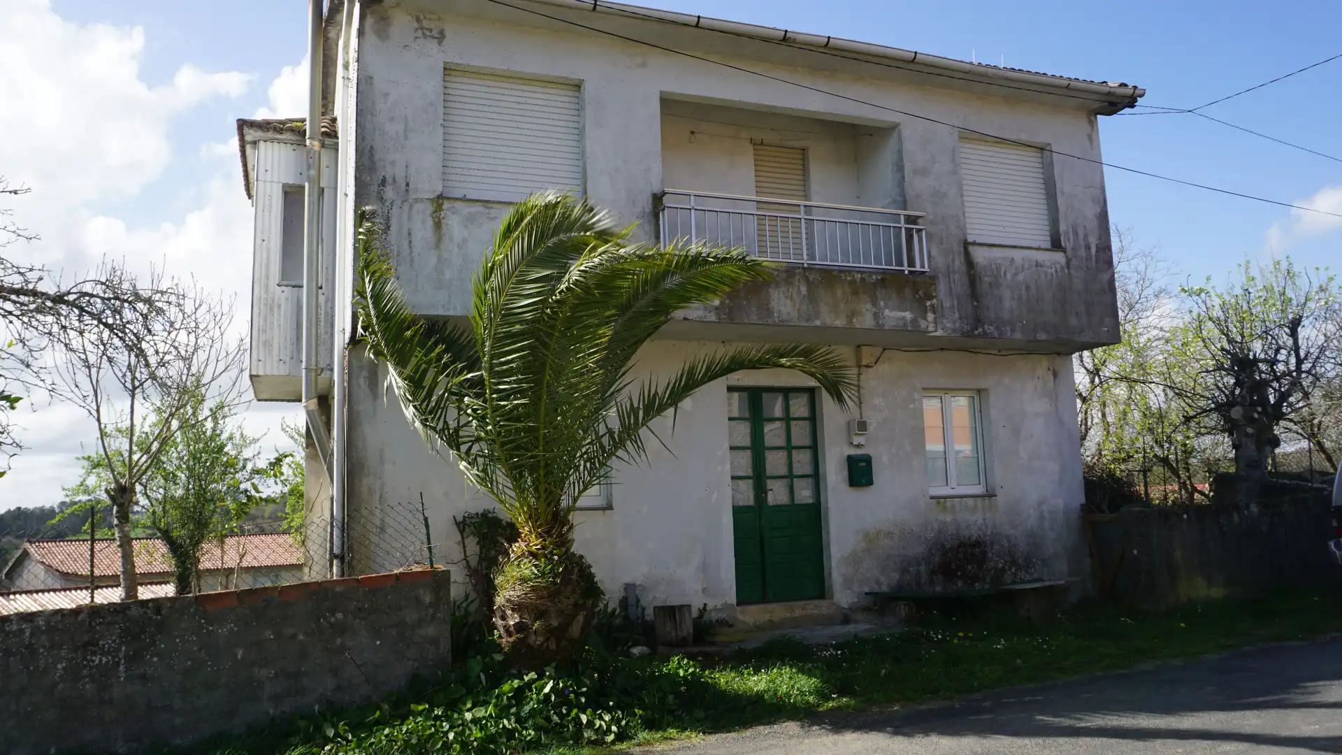 Vista exterior de Casa o chalet en venta en Melide con Jardín privado