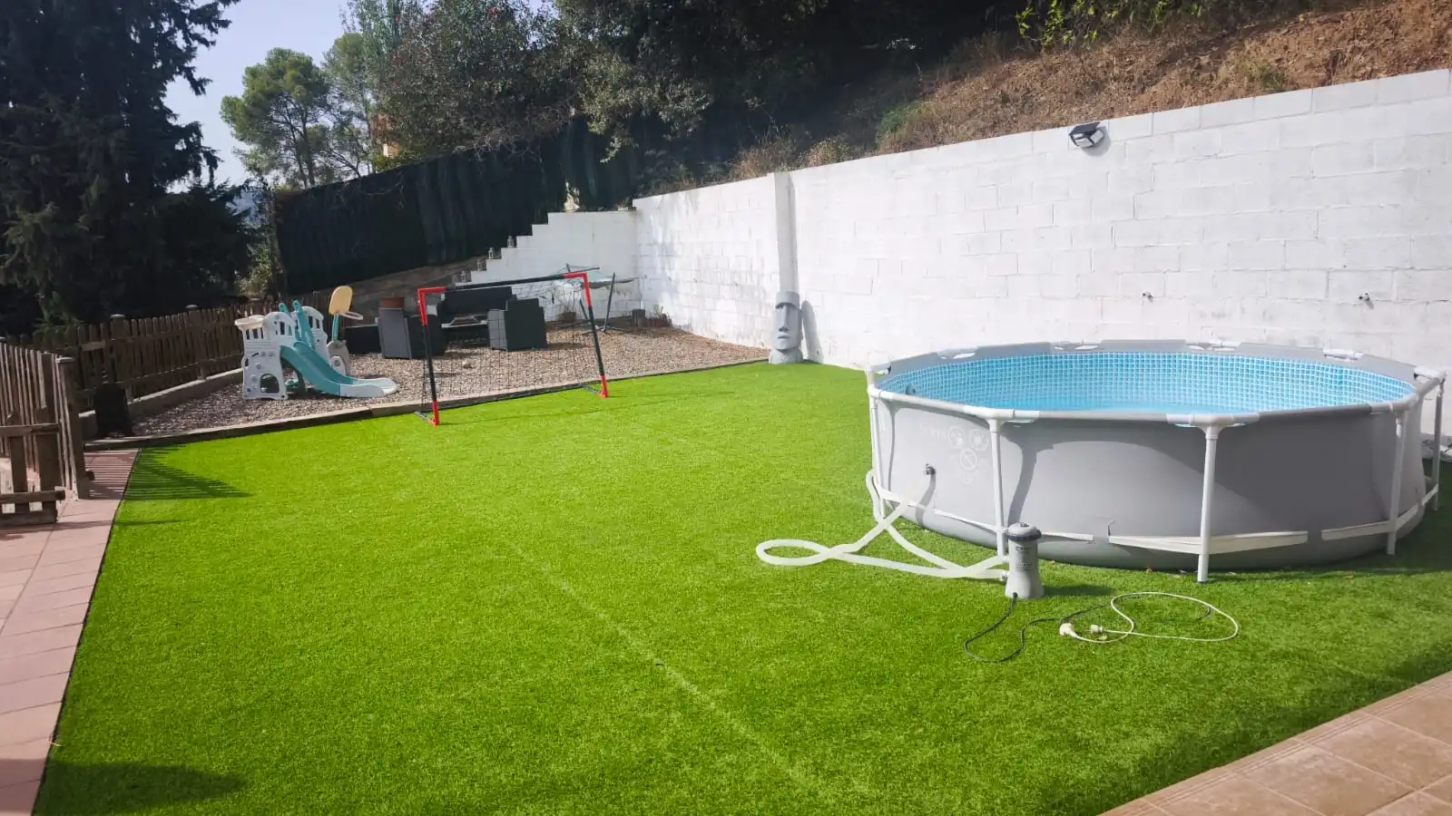 Piscina de Casa o xalet en venda en Cervelló amb Aire condicionat, Calefacció i Jardí privat