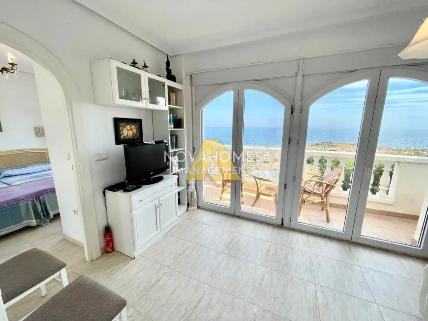 Balcony of Houses for sale in La Manga del Mar Menor  with Terrace, Storage room and Swimming Pool