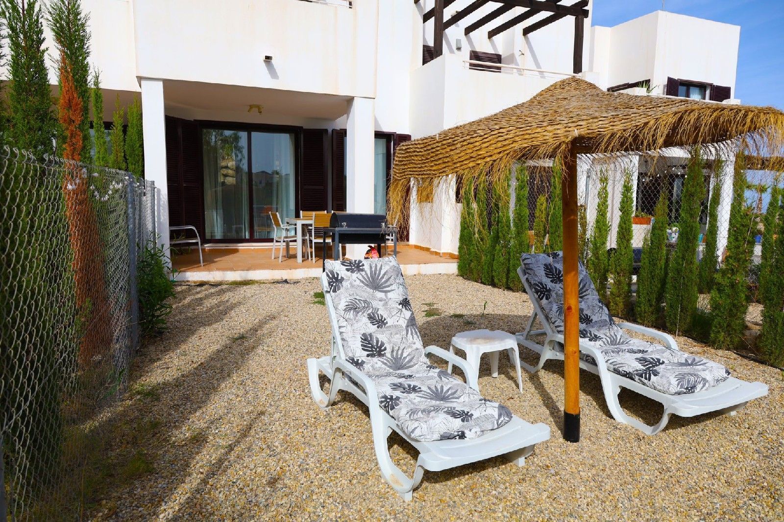Garden of Single-family semi-detached for sale in Mojácar  with Air Conditioner, Terrace and Community pool