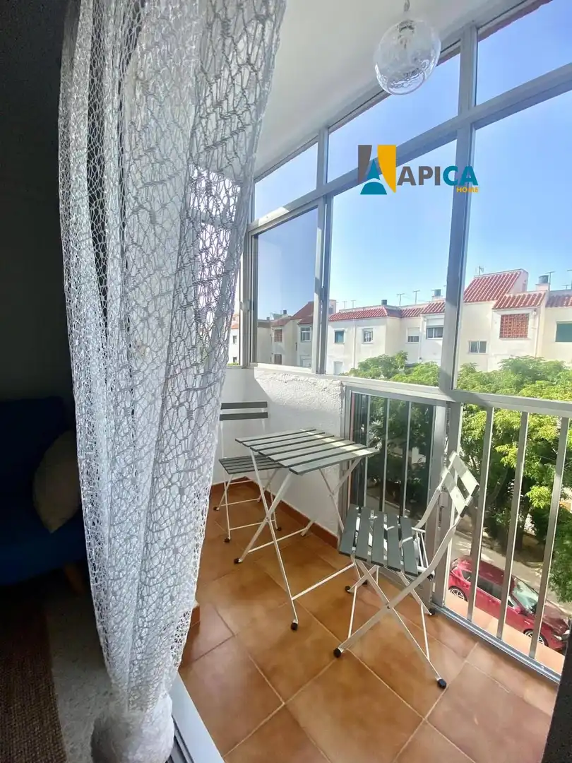 Terrasse von Wohnung zum Verkauf in Chiclana de la Frontera mit Terrasse und Möbliert