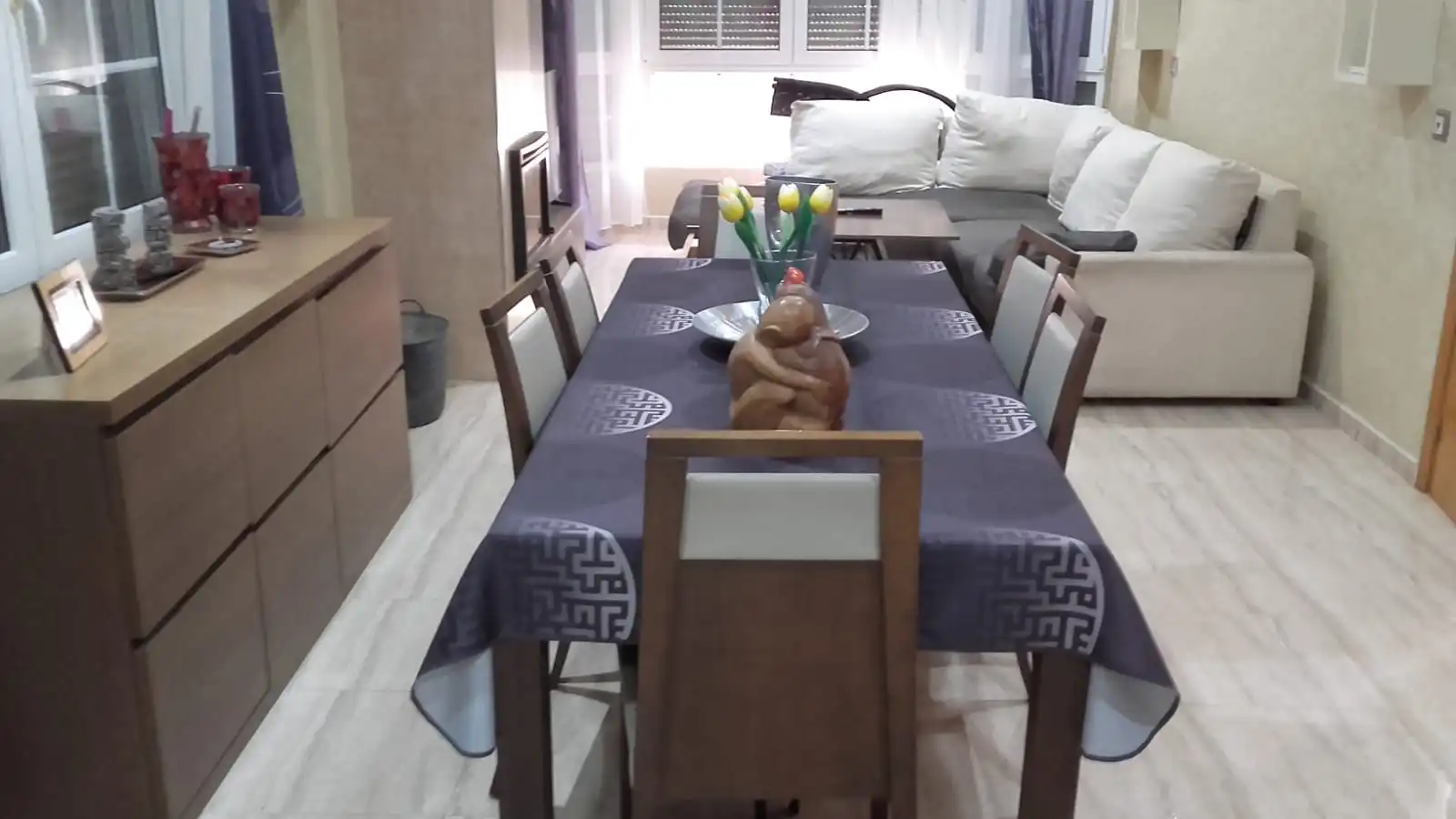 Comedor de Casa o chalet en venta en Cartagena con Aire acondicionado, Calefacción y Jardín privado