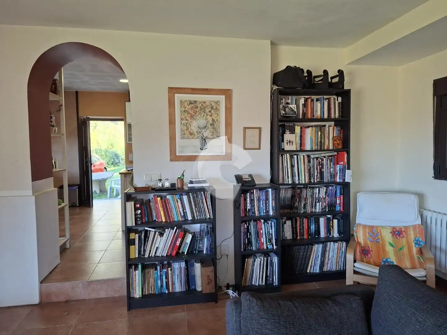 Sala de estar de Casa o chalet en venta en A Guarda   con Jardín privado