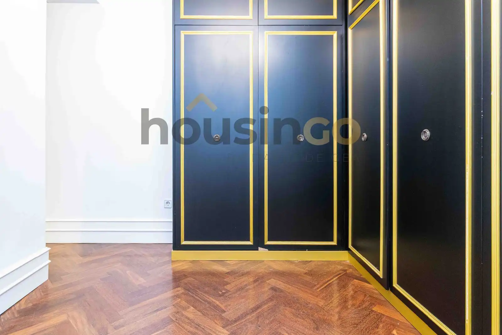 Bedroom of Flat for rent in Madrid  with Heating and Furnished