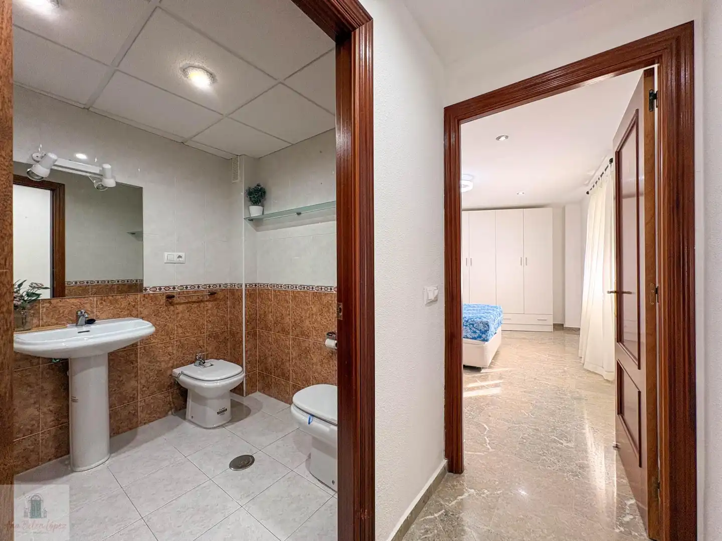 Bathroom of Apartments for rent in Badajoz  with Heating and Furnished