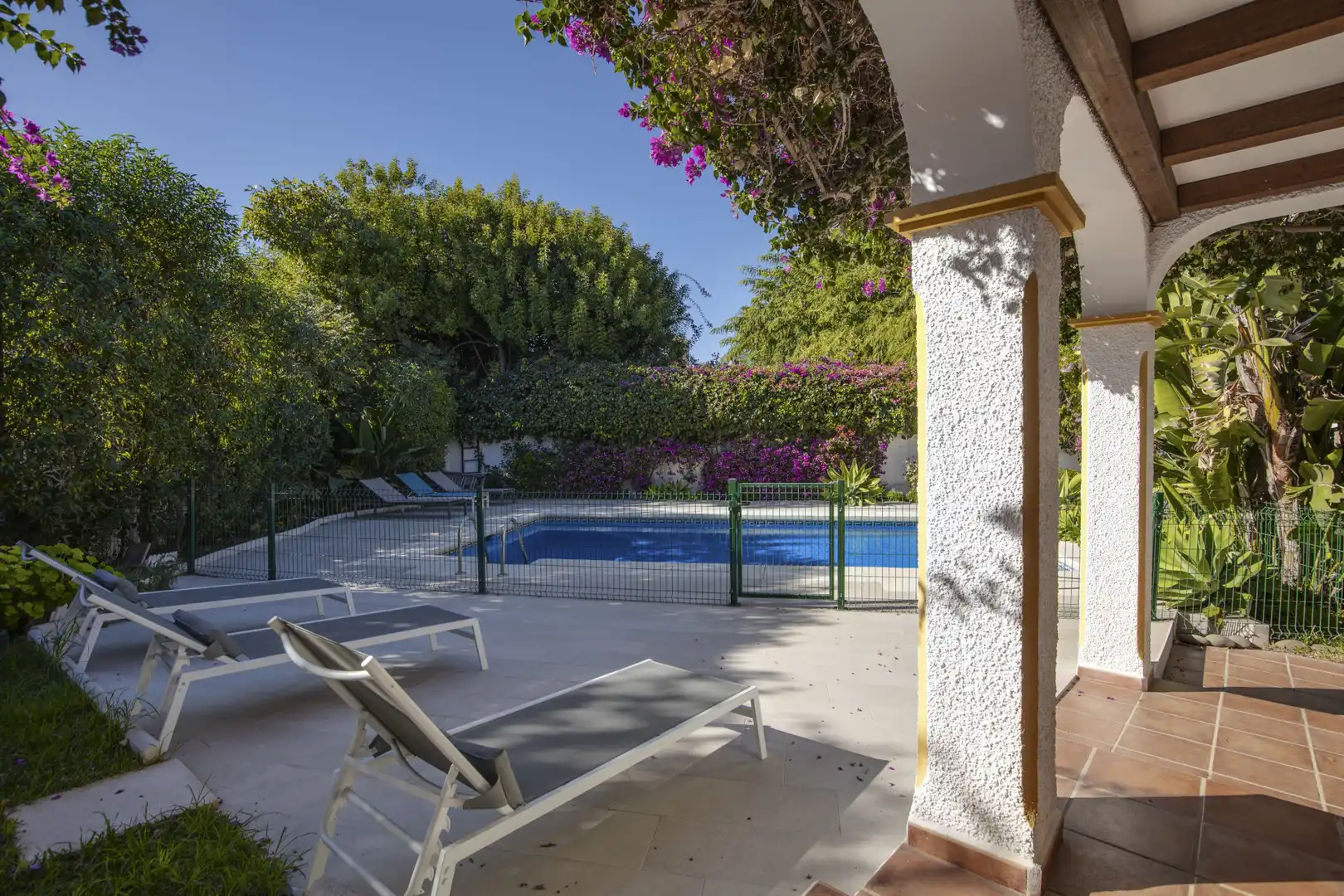 Jardín de Casa o chalet en venta en Marbella con Aire acondicionado, Calefacción y Jardín privado