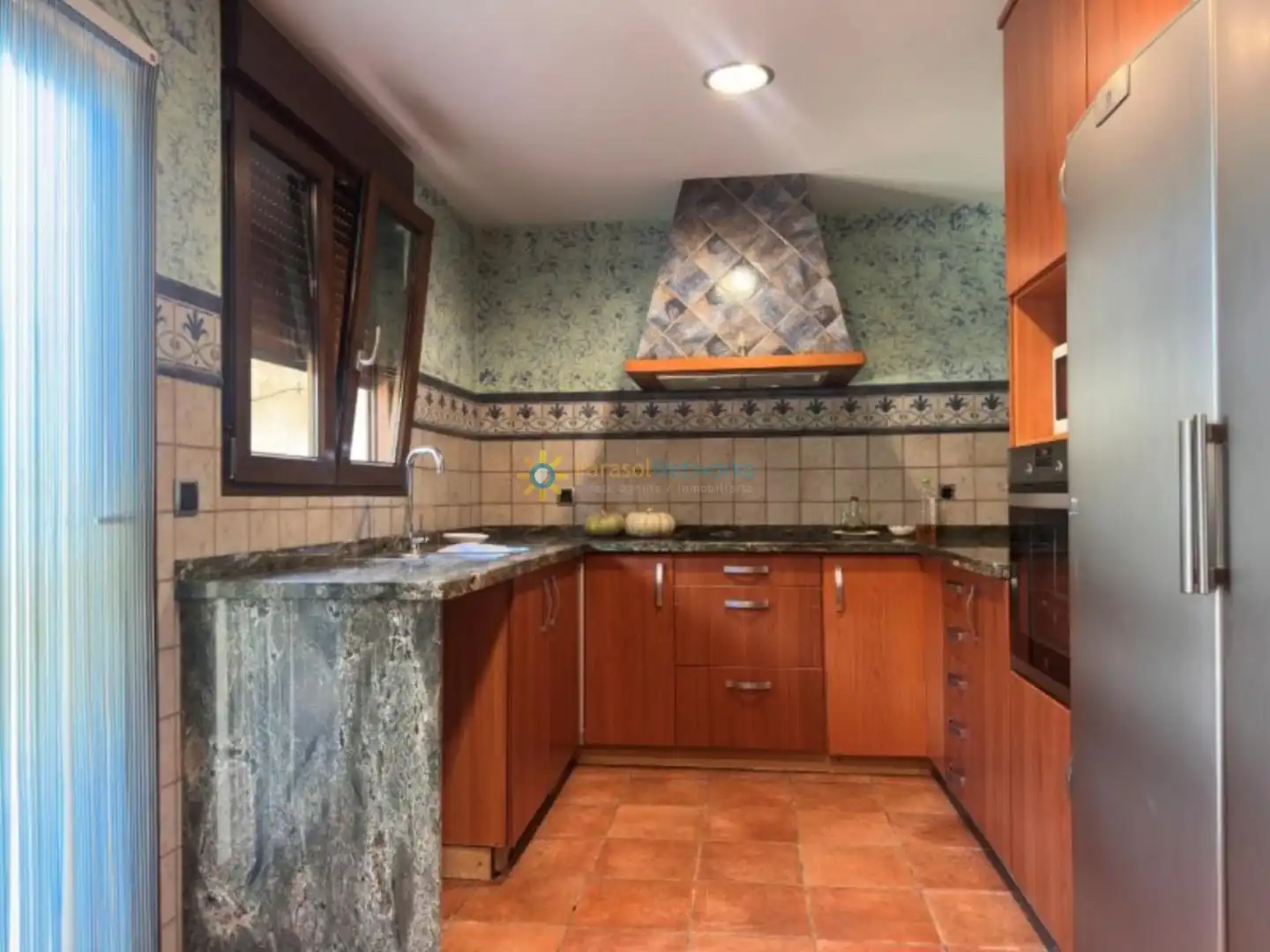 Cocina de Casa o chalet en venta en Albaida con Aire acondicionado, Jardín privado y Terraza