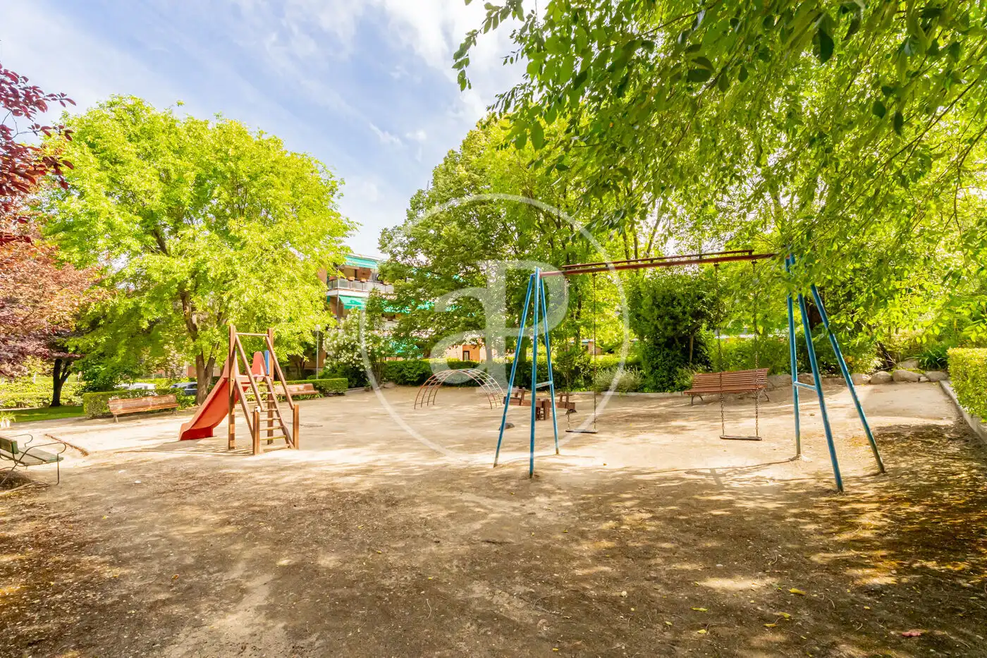 Jardín de Piso en venta en Madrid con Aire acondicionado, Calefacción y Terraza